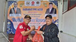 Warisan Tradisi Meugang Terus Dijaga, PWI Bagikan Daging Sapi Sambut Ramadan