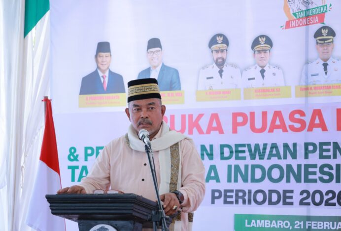 Pemkab Aceh Besar Dukung Pengukuhan Tani Merdeka