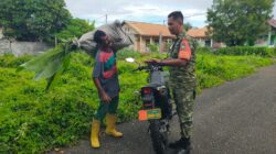 Babinsa Koramil 05/Mesjid Raya Komsos dengan Warga Meunasahl Kulam