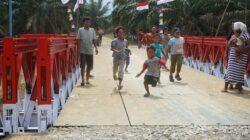 TNI AD Rampungkan Pembangunan Jembatan Modular di Aceh Tamiang
