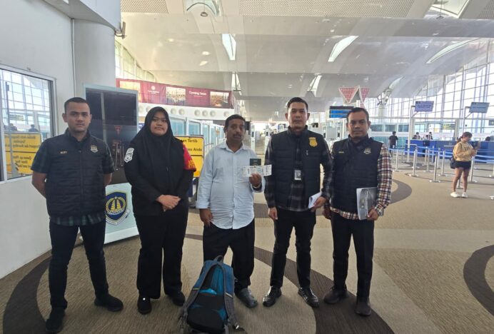 Overstay Sejak 2023, Imigrasi Banda Aceh Deportasi WNA Bangladesh