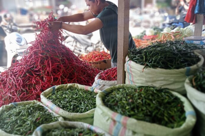 Sepekan Puasa, Harga dan Persediaan Cabai di Banda Aceh Stabil