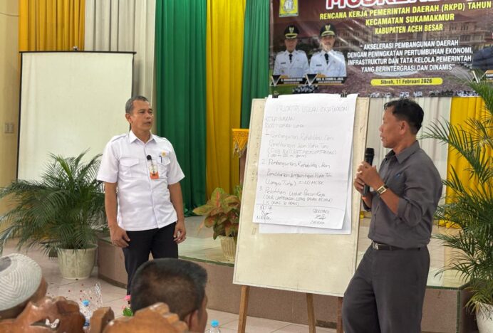 Masyarakat Sukamakmur Usulkan Infrastuktur Pertanian Pada Musrenbang RKPD Tahun 2027