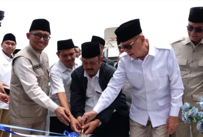 Wagub Aceh Hadiri Peresmian Pesawat Simulasi di Asrama Haji