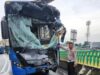 Sopir TransJakarta Tabrakan di ‘Jalur Langit’ Terancam 1 Tahun Penjara