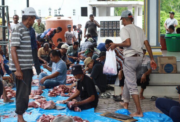 BUMG Lampanah Tunong Dukung Tradisi Meugang bagi Masyarakat