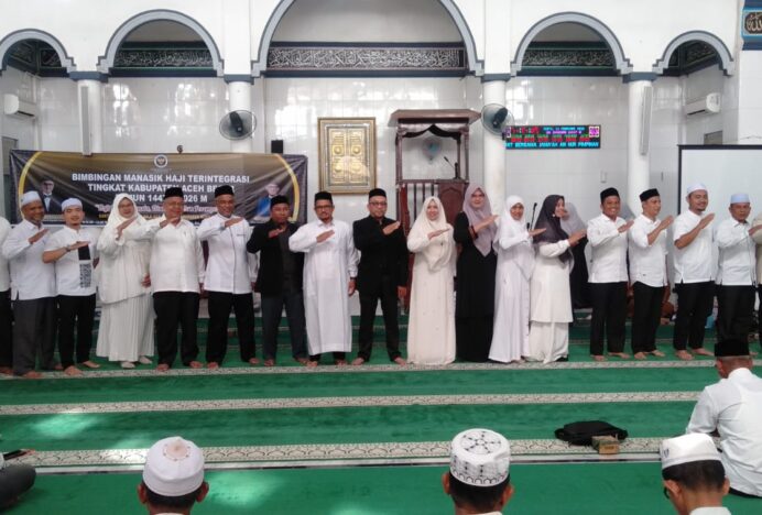 Bimbingan Manasik Tingkat Kabupaten Aceh Besar Resmi Ditutup