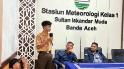 Siswa MAN 1 Aceh Besar Kunjungi BMKG, Pelajari Penerapan Fisika Secara Langsung