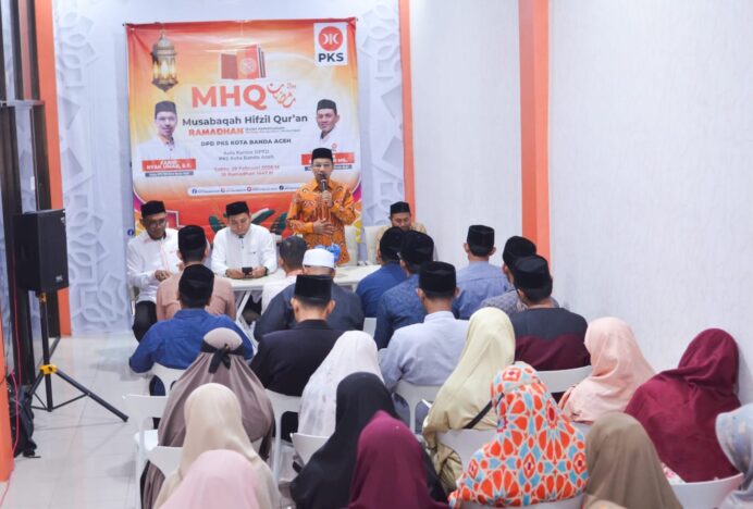 Siapkan Generasi Qur’ani, PKS Kota Banda Aceh Gelar Musabaqah Hifdzil Qur’an
