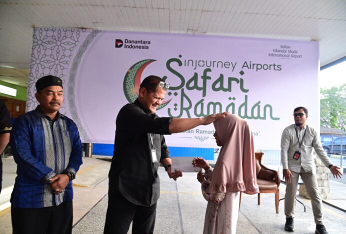 Injourney Airport Angkasa Pura Indonesia Bandara SIM Santuni 200 Anak Yatim