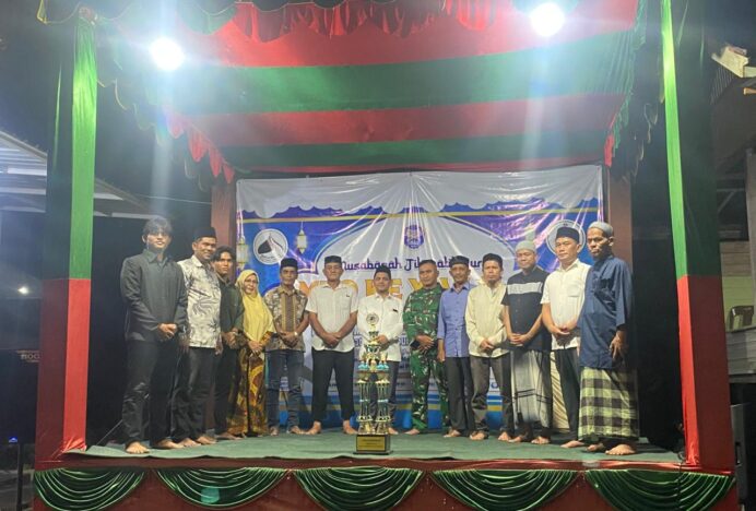 Sekcam Indrapuri Buka MTQ Kemasjidan Lampanah