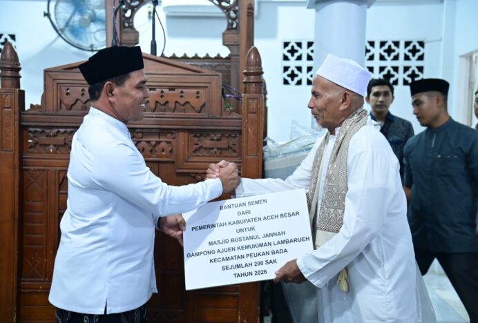 Safari Ramadhan Perdana, Pemkab Aceh Besar Perkuat Silaturahmi dan Syiar Islam