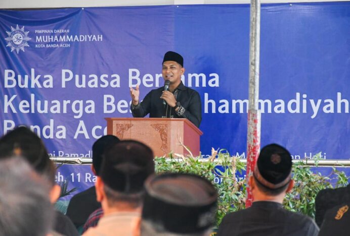 Wakil Wali Kota Afdhal Hadiri Bukber Keluarga Besar Muhammadiyah Banda Aceh
