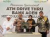 Bank Aceh Resmikan ATM Drive Thru di Kawasan Strategis Taman Kota Banda Aceh