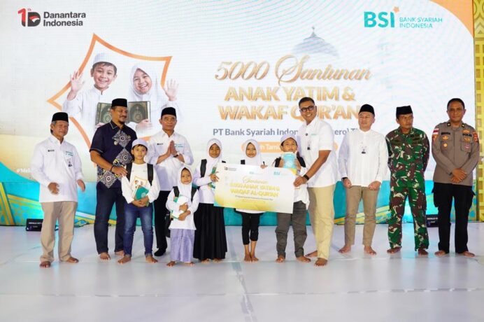 BSI Berbagi: 5.000 Anak Yatim Terima Santunan Serentak di Seluruh Indonesia