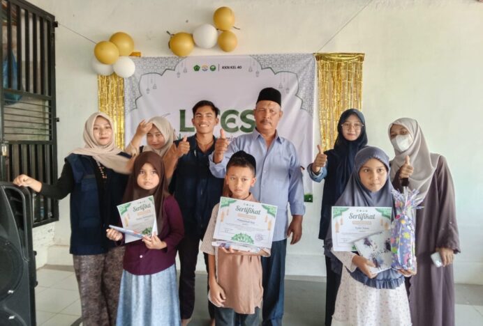 Mahasiswa KKN Unaya Gelar LIFEST, Festival Ramadan di Gampong Leu Ue Ditutup