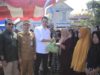 Sekda Aceh Tinjau Gerakan Pangan Murah di Meulaboh
