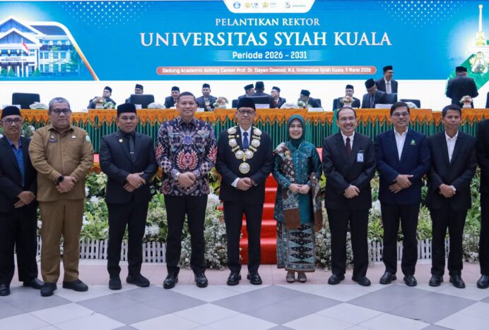 Bupati Aceh Besar Harap Rektor Baru USK Perkuat Kolaborasi Pembangunan Daerah