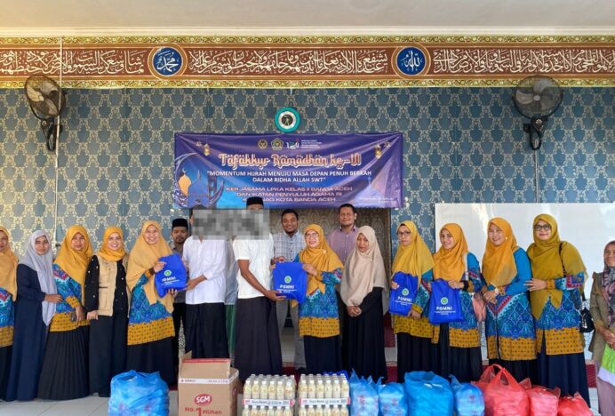 PW PGMNI Aceh Bagikan 100 Paket Berbuka untuk Anak Binaan Pemasyarakatan
