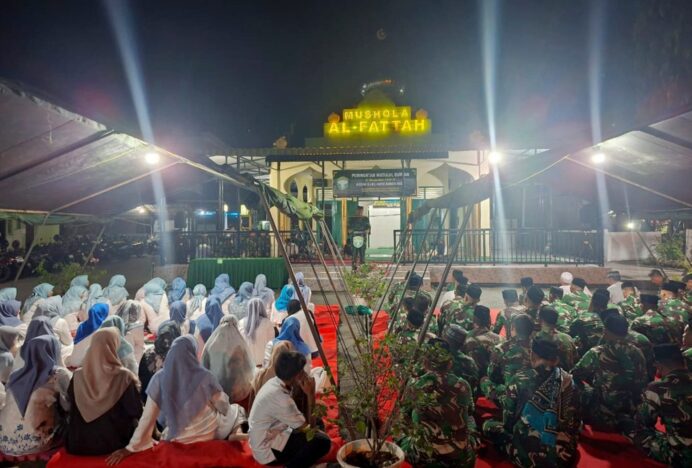 Kodim 0101/KBA Peringati Nuzulul Qur’an di Mushalla Al-Fattah