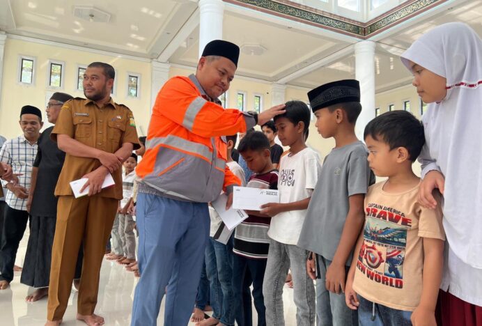 SBA Santuni 200 Anak Yatim di Lhoknga dan Leupung