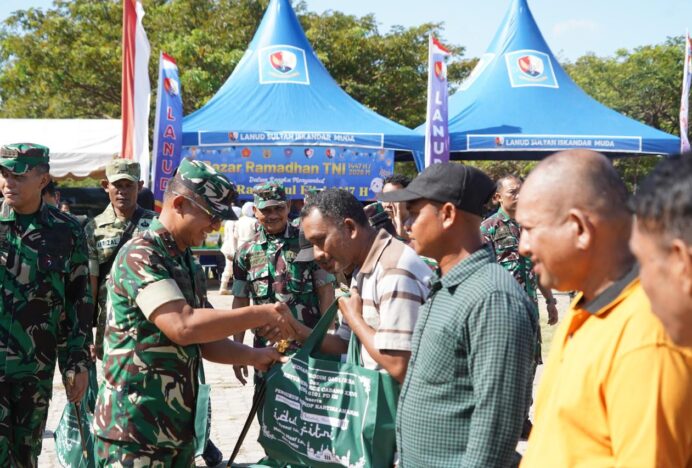 Jelang Idul Fitri 1447 H, Kodam IM Gelar Bazar Ramadhan di Blang Padang