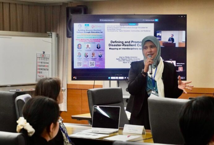 Dosen USK Jadi Pembicara Utama di Jepang, Soroti Pendidikan sebagai Kunci Ketangguhan Bencana