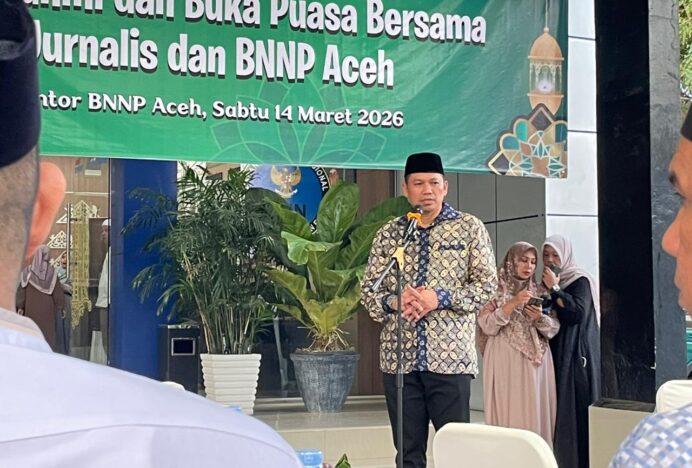 BNNP Aceh Ajak Insan Pers Dukung Upaya Pencegahan Narkoba