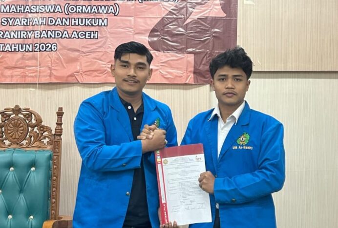 Didukung Enam HMP, M Ikram Al Ghifari Nahkodai DEMA FSH UIN Ar-Raniry