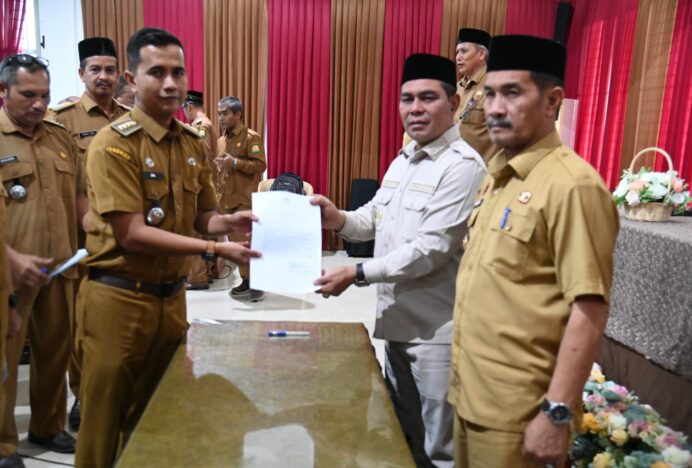 Syech Muharram Minta OPD dan Camat Perkuat Sinergi Bangun Daerah