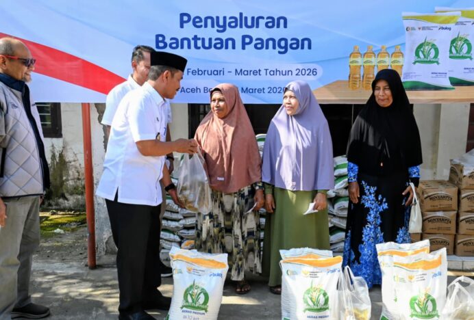 62.118 Warga Aceh Besar Jadi Penerima Bantuan Pangan