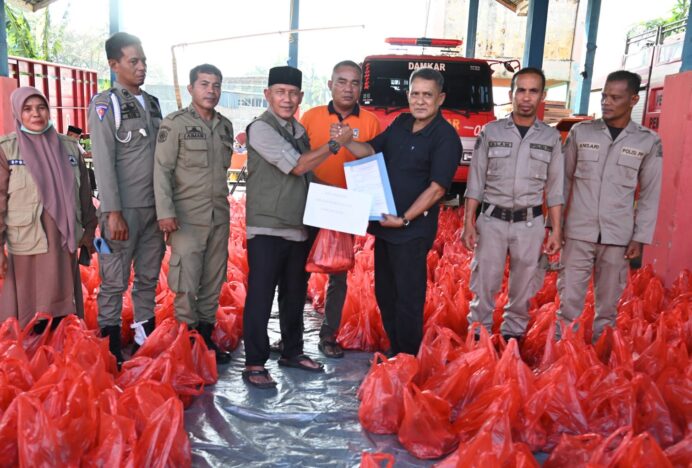 Daging Bantuan Presiden untuk 905 KK Korban Banjir di Aceh Besar Mulai Disalurkan