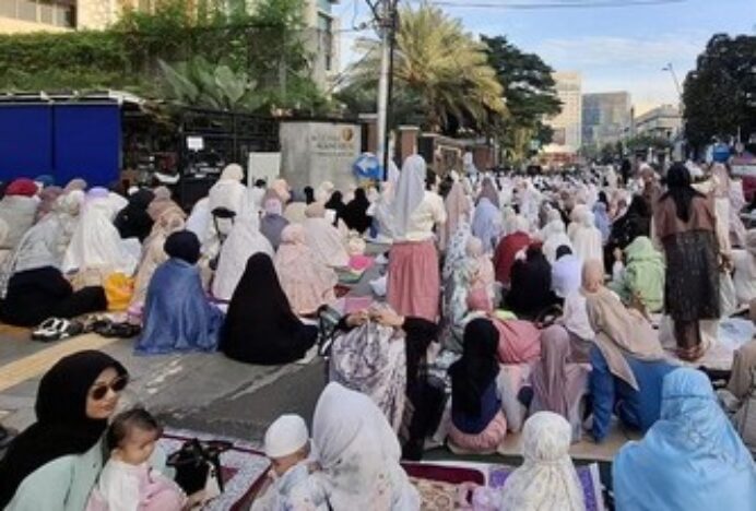 Salat Id di PP Muhammadiyah Pagi Ini Dipadati Jemaah