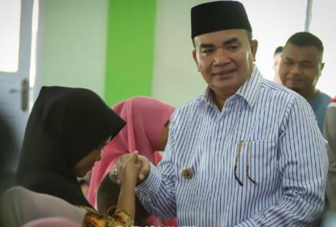 Bupati Agara Serahkan Bantuan Kepada 1.166 Anak Yatim/Piatu