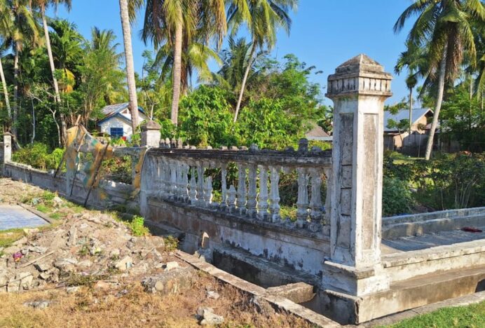 Pagar Situs Sejarah Putroe Nahrisyah Memprihatinkan, Perlu Perhatian Pemerintah
