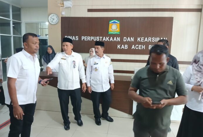 Wabup Syukri Apresiasi Disiplin ASN Aceh Besar Hari Pertama Kerja Pasca Idulfitri