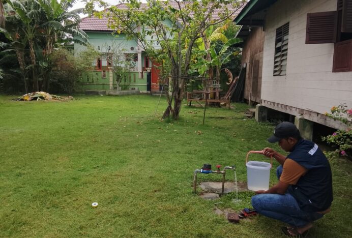PDAM Tirta Mountala Tanggapi Cepat Keluhan Air Keruh di Darussalam
