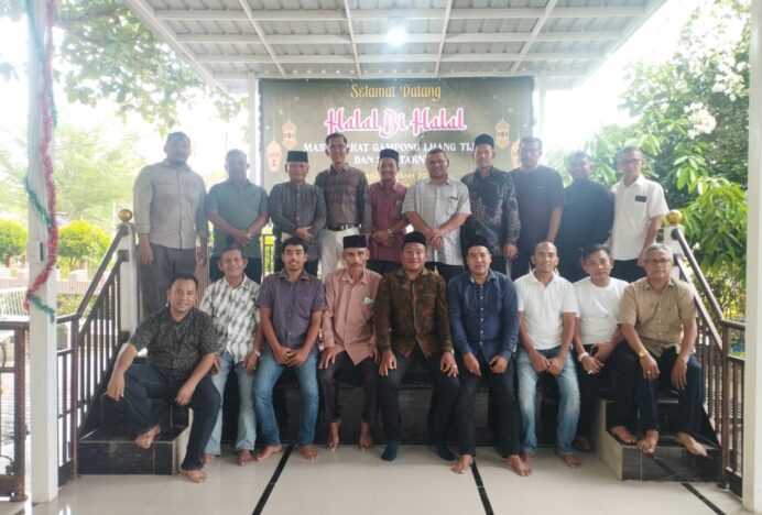 Perkuat Silaturrahmi dan Pererat Kebersamaan, Masyarakat Gp Lhang Tijue di Perantauan Gelar Halal Bihalal