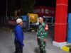 Waspada Malam Hari, Babinsa Patroli Rutin di Wilayah Mesjid Raya
