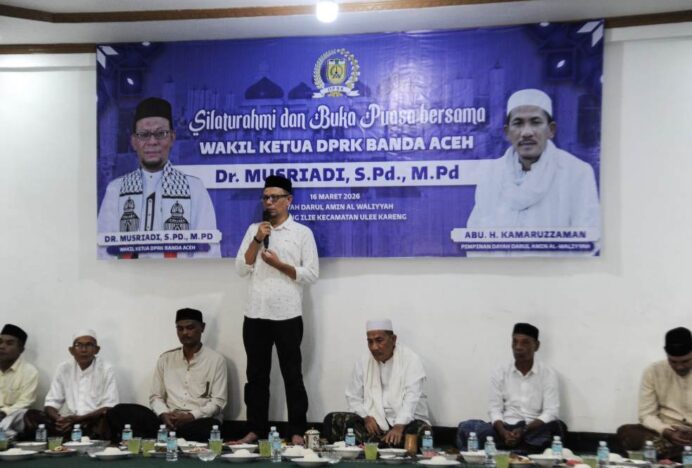 Wakil Ketua DPRK Banda Aceh Musriadi Aswad Silaturahmi dan Buka Puasa Bersama