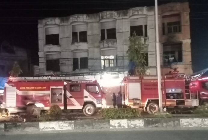 Satu Ruko Terbakar di Langsa