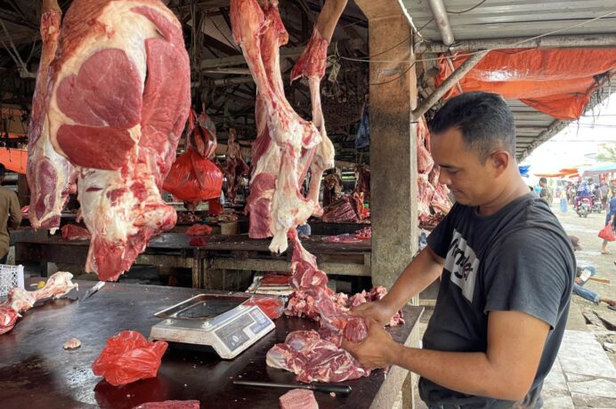 Harga Daging Meugang Tembus Rp 170 Ribu/Kg di Aceh Besar