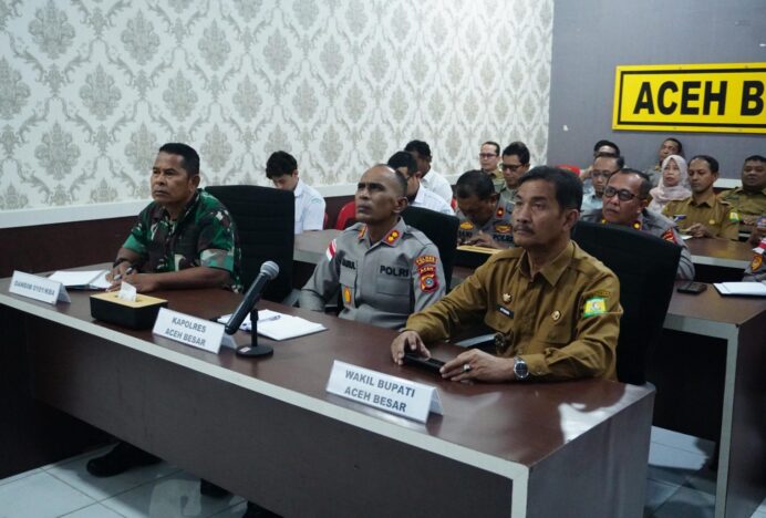 Wabup Aceh Besar Ikuti Rakor Lintas Sektor Jelang Idul Fitri 1447 H