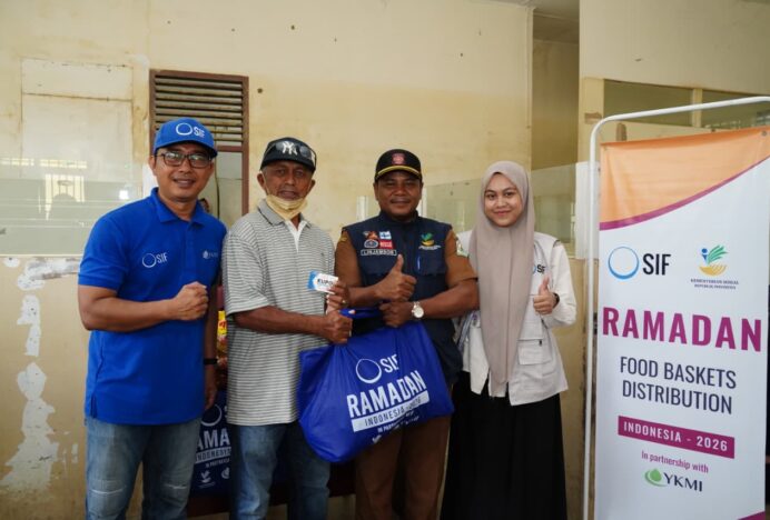 1000 Keluarga Aceh Tamiang Terima Bantuan dari SIF dan YKMI