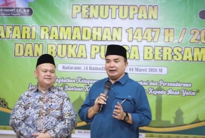 2.547 Anak Yatim Terima Santunan dari Pemkab Agara dan BAS Kutacene