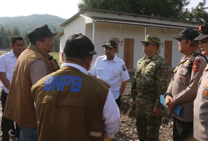 Bupati Pidie Jaya Akui Sejumlah Fasilitas Huntara Belum Sempurna