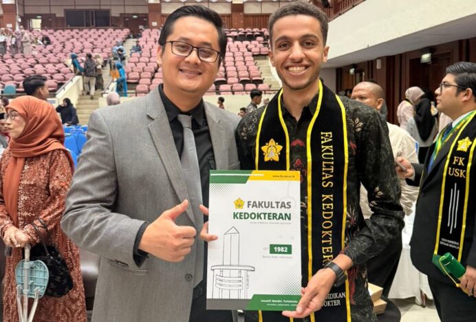 Kisah Ahmed, Mahasiswa Kedokteran USK Asal Palestina yang Terpikat Hangatnya Aceh