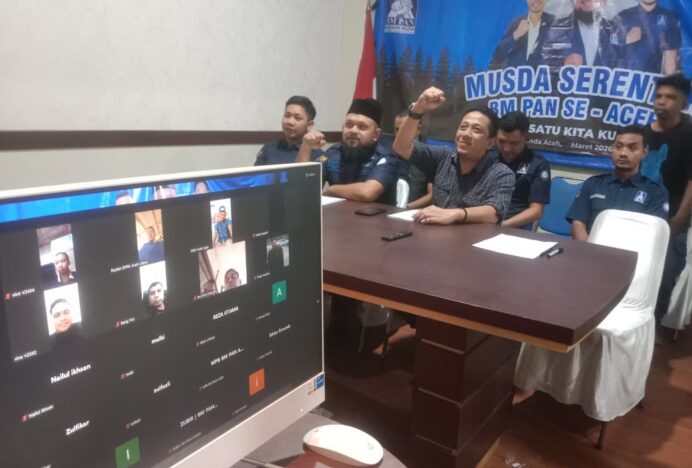 BM PAN Aceh Gelar MUSDA Virtual Serentak Se-Aceh