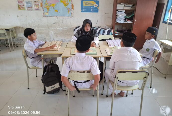 Penyuluh KUA Ingin Jaya Gelar Pembinaan Takhsin Al-Qur’an bagi Siswa MIN 22 Aceh Besar