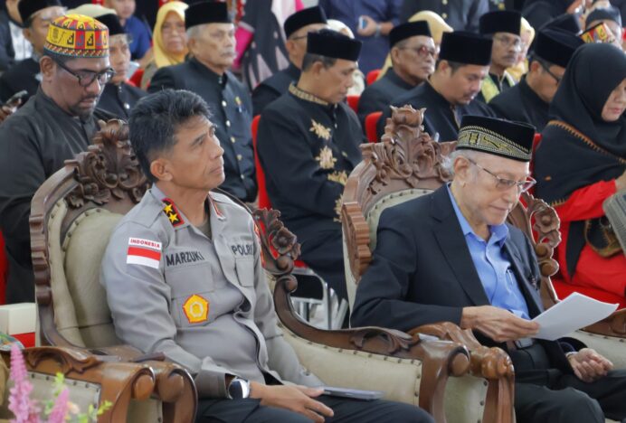 Kapolda Aceh Hadiri Pembukaan Mubes Majelis Adat Aceh 2026